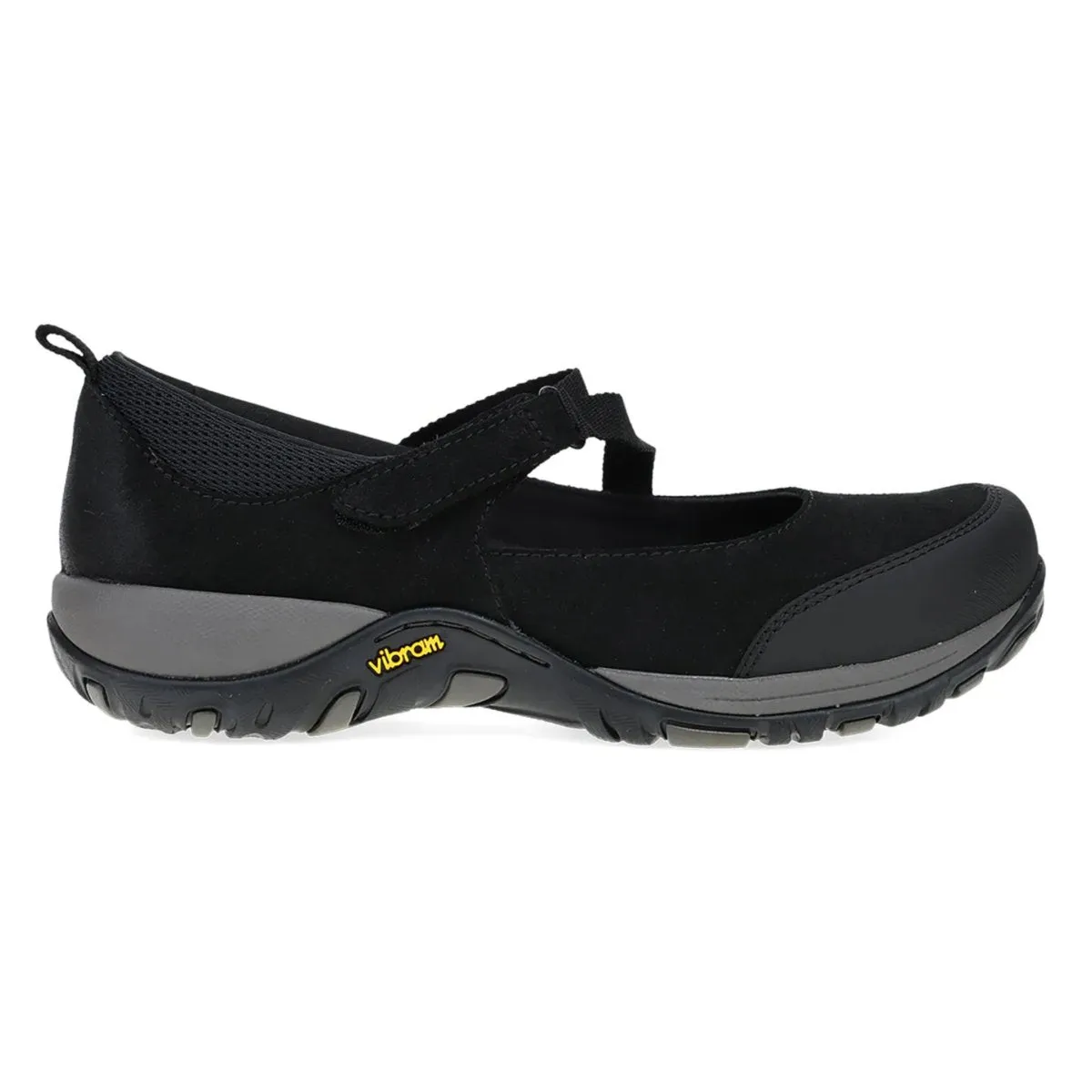 Dansko Primrose pour Femme en Suède Noir Brunie - Chaussures Mary Jane Dansko