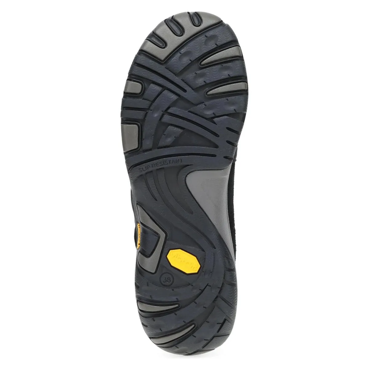 Dansko Primrose pour Femme en Suède Noir Brunie - Chaussures Mary Jane Dansko