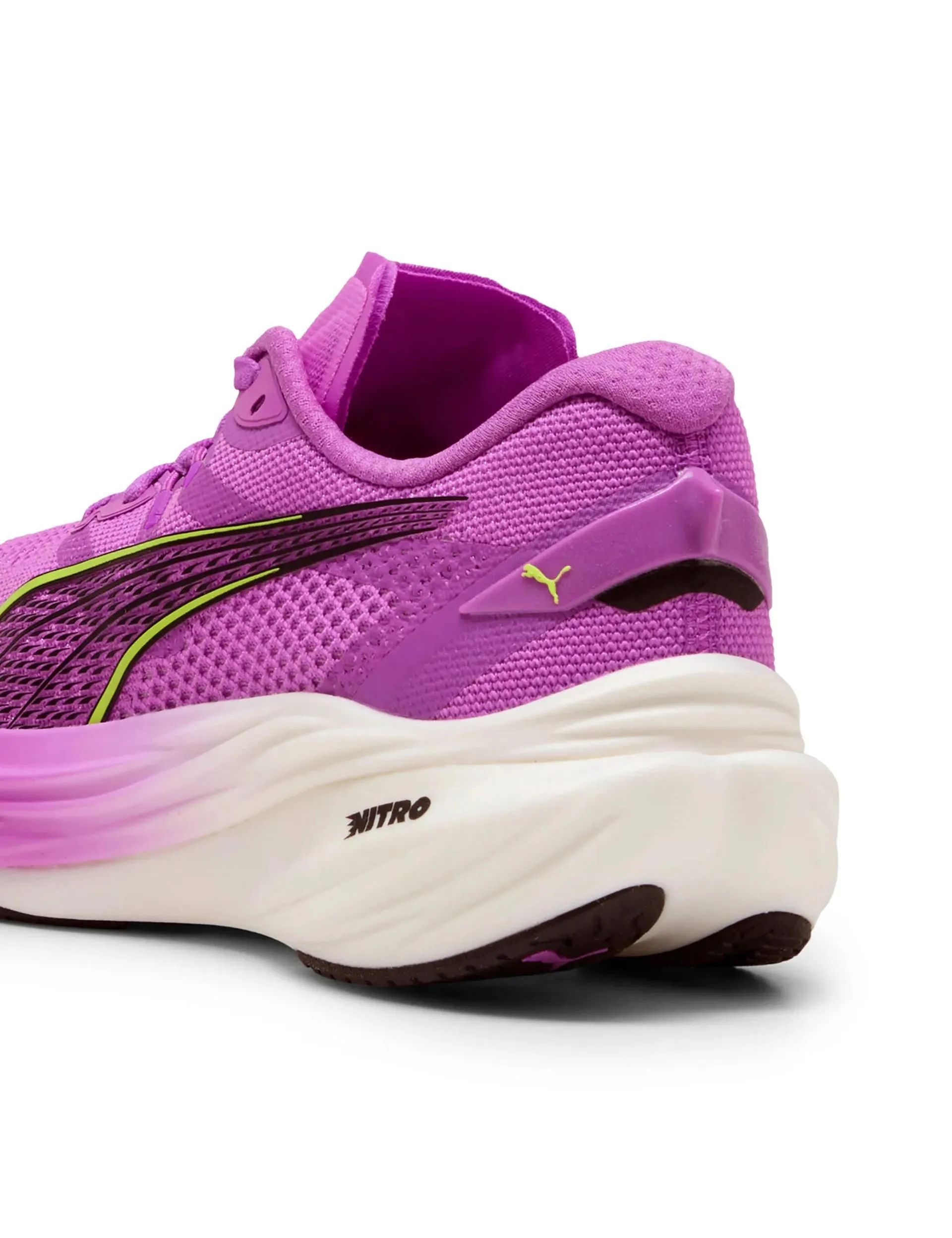 Chaussures de course Deviate NITRO 3 - Magenta pur/Alerte jaune/Blanc