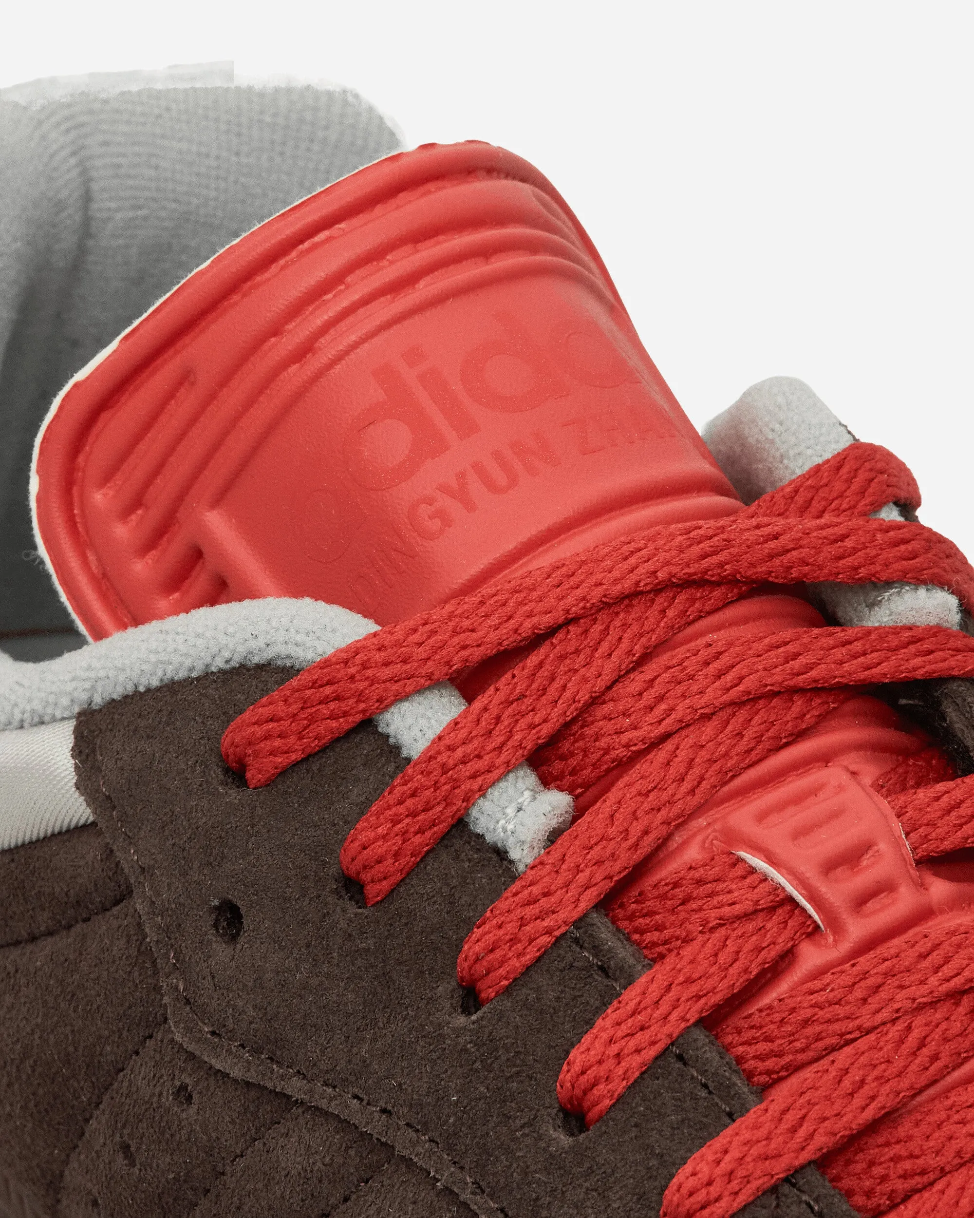 Dingyun Zhang Samba Sneakers Oxyde Brun / Rouge Surf