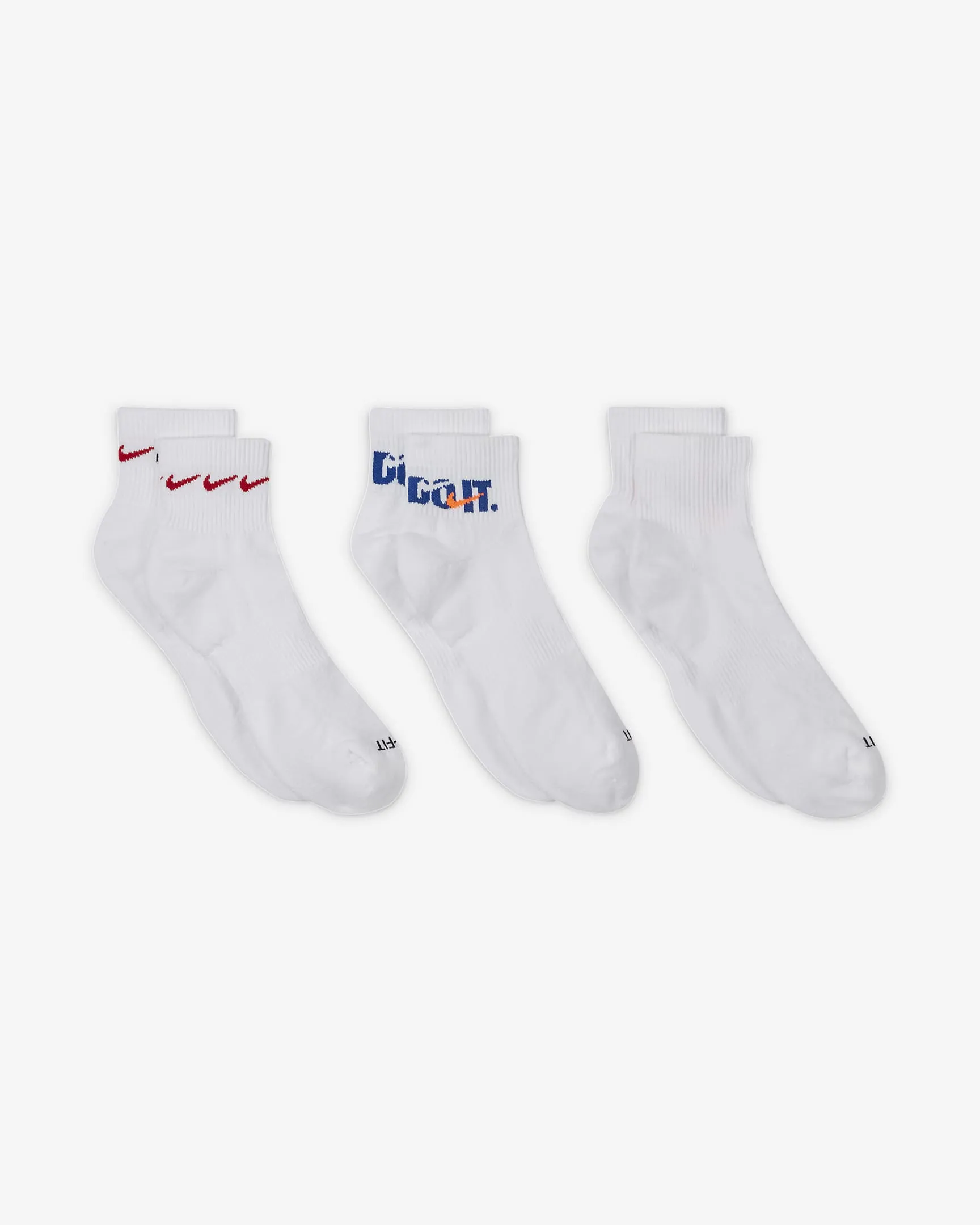 Chaussettes de sport rembourrées Everyday Plus (3 paires)