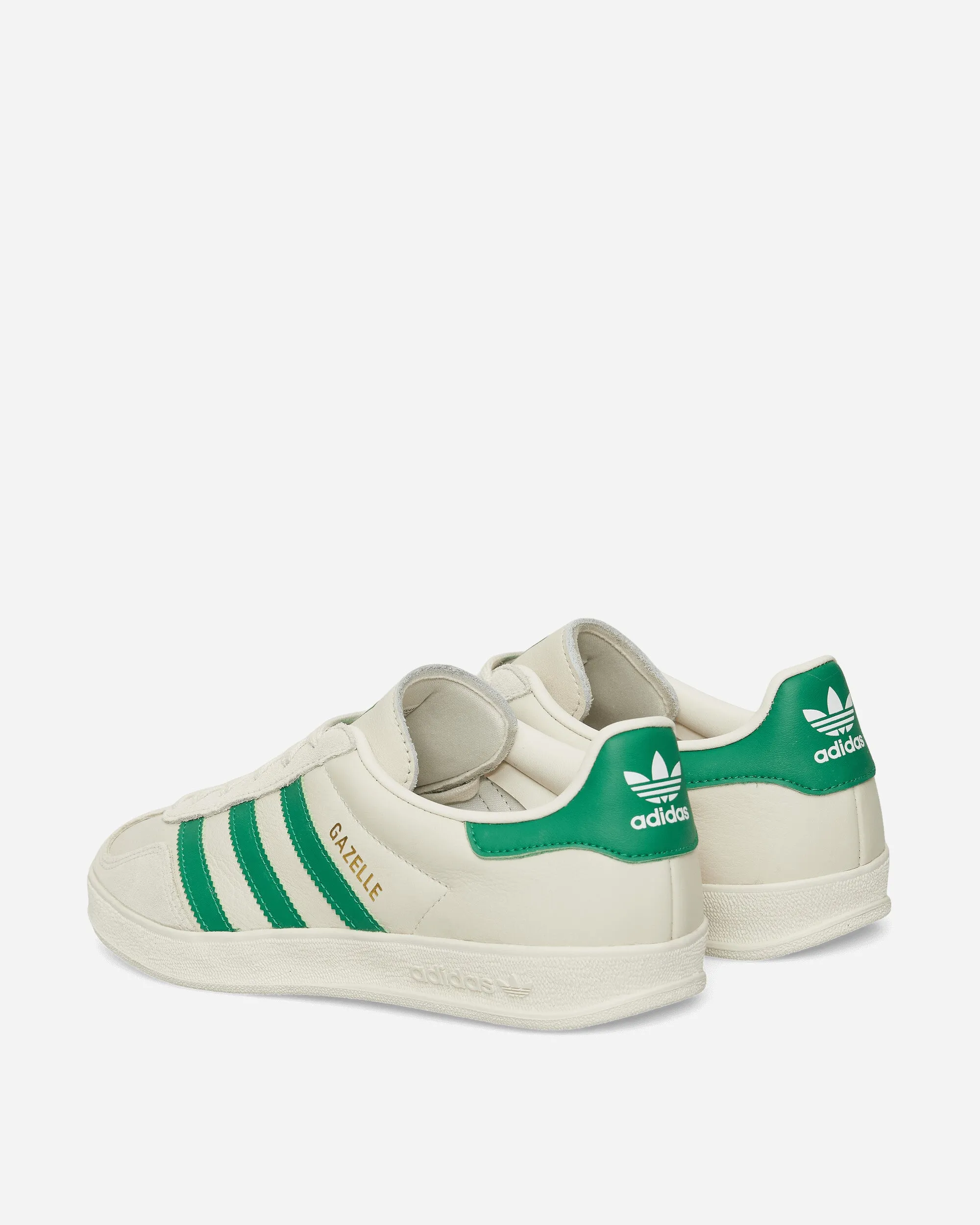 Baskets Gazelle Indoor Blanc Craie / Vert