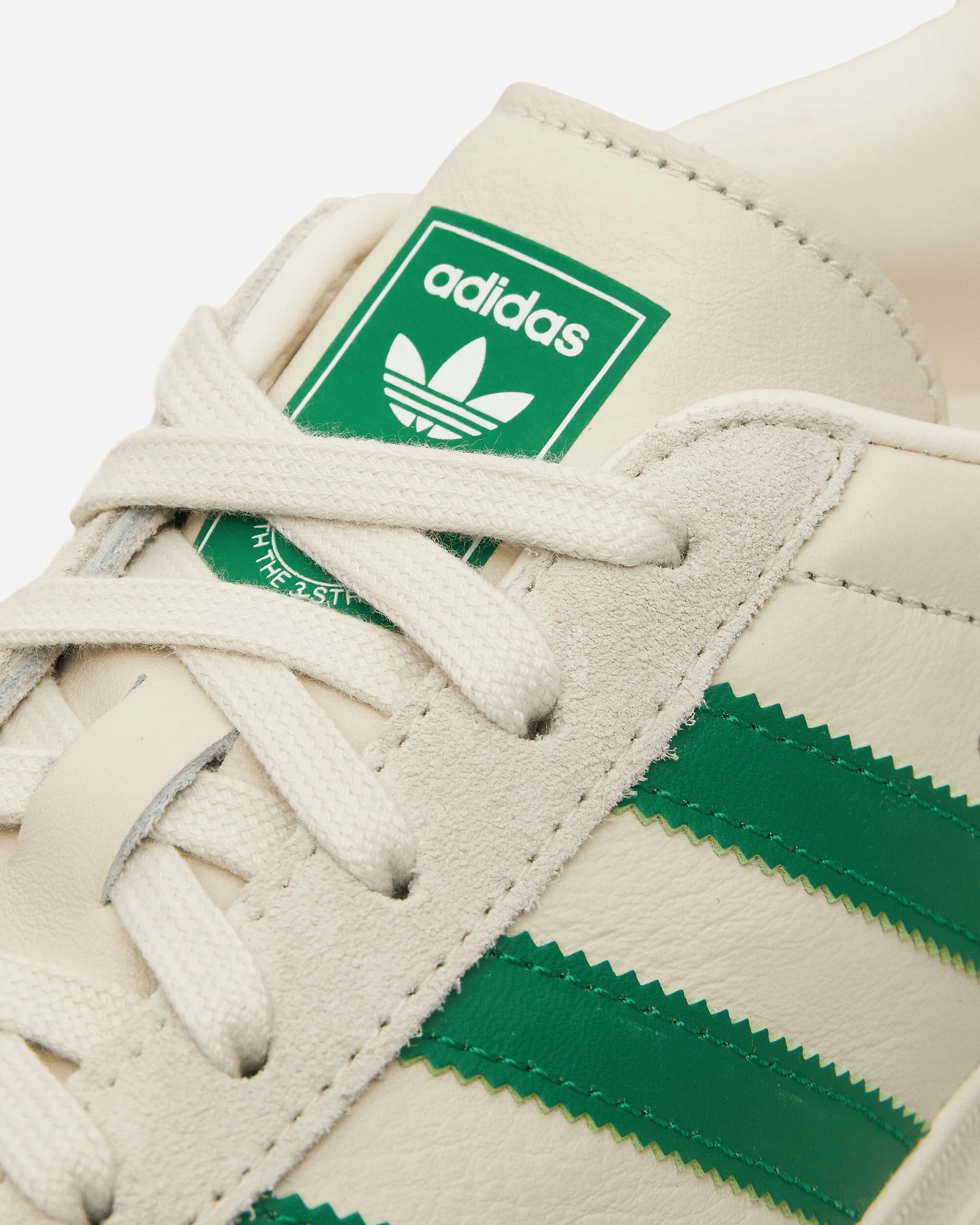 Baskets Gazelle Indoor Blanc Craie / Vert