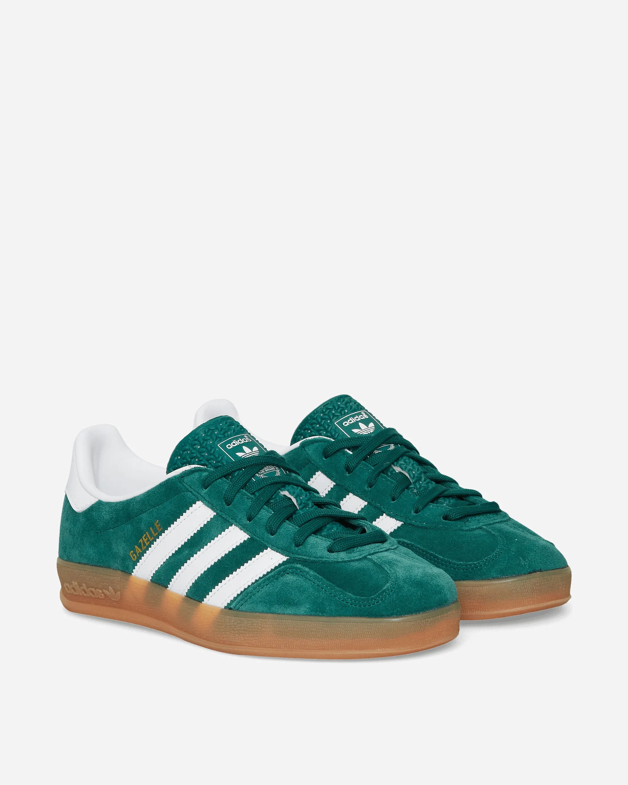 Baskets Gazelle Indoor Vert Universitaire / Blanc Nuage