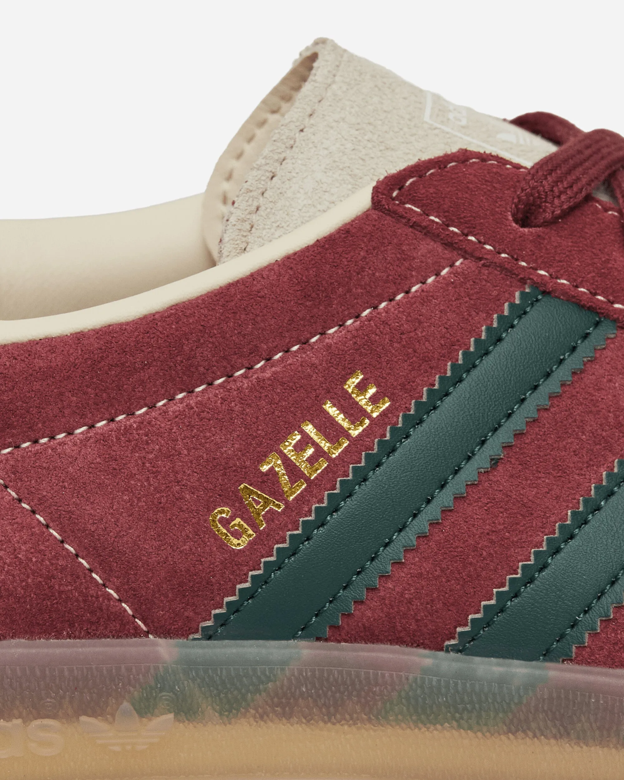 Baskets Gazelle Indoor Rouge Ombre / Vert Ombre