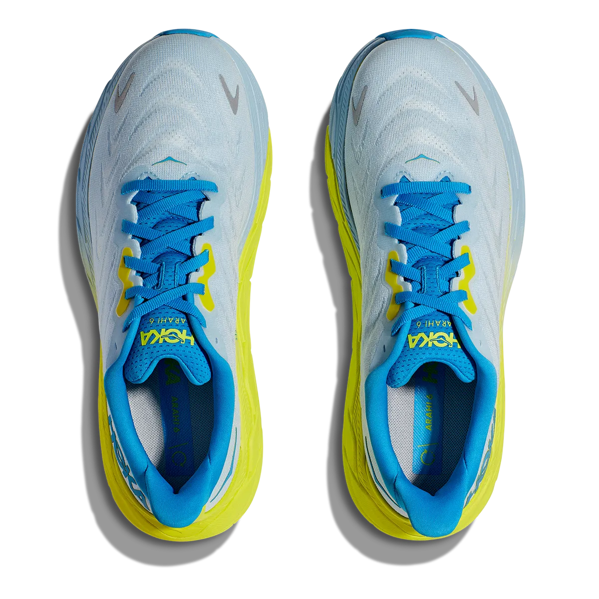 Hoka Arahi 6 - Eau Glacée - Onagre