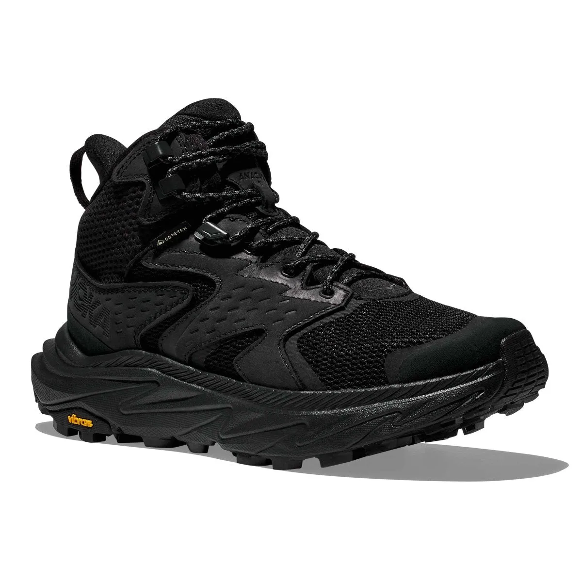 Hoka One One Chaussures Homme Anacapa 2 GTX Mid Noir Gore-Tex Imperméables