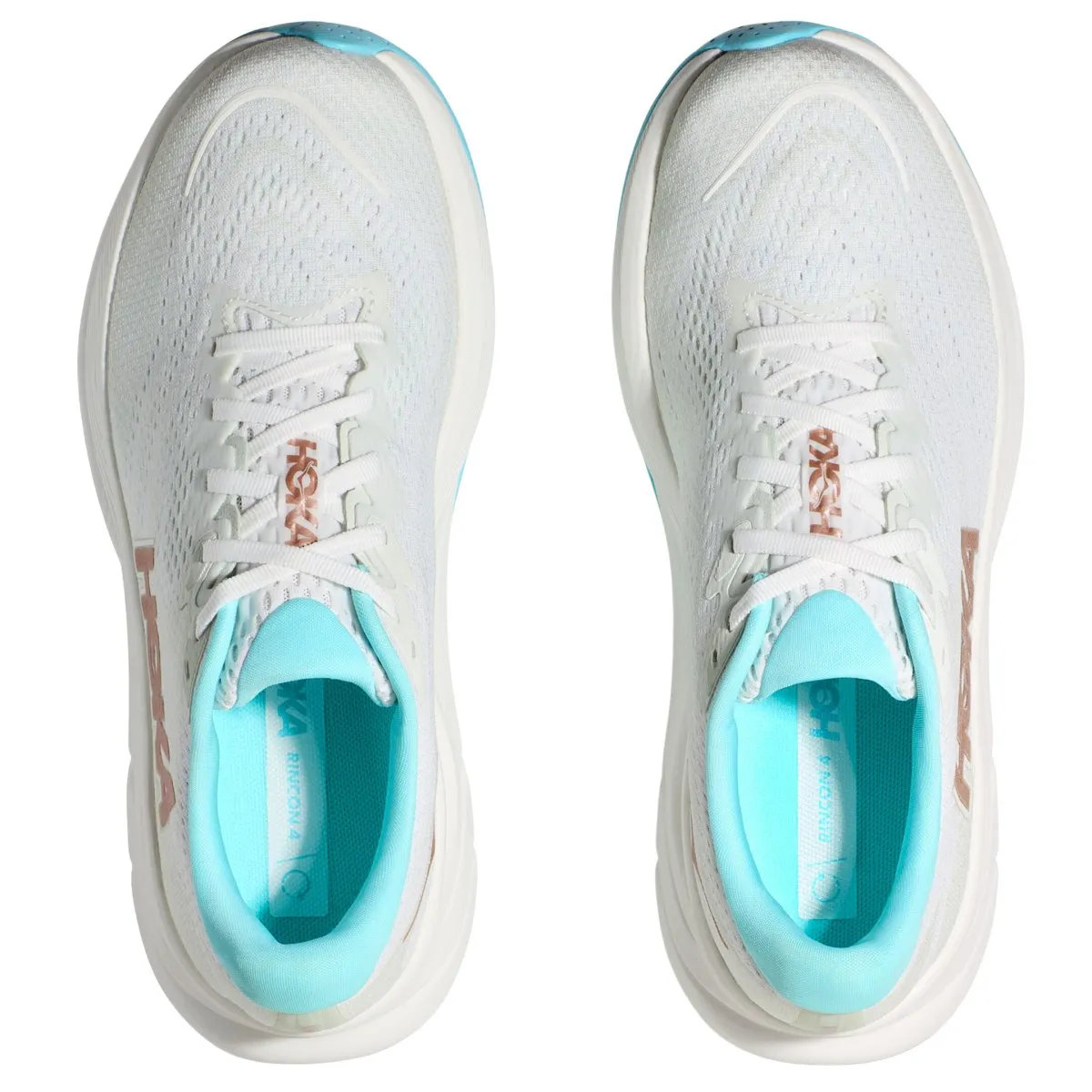 Hoka One One Femme Rincon 4 Givré/Or Rose