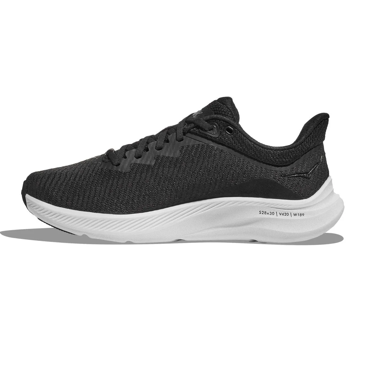 Hoka One One Femme Solimar Noir/Blanc