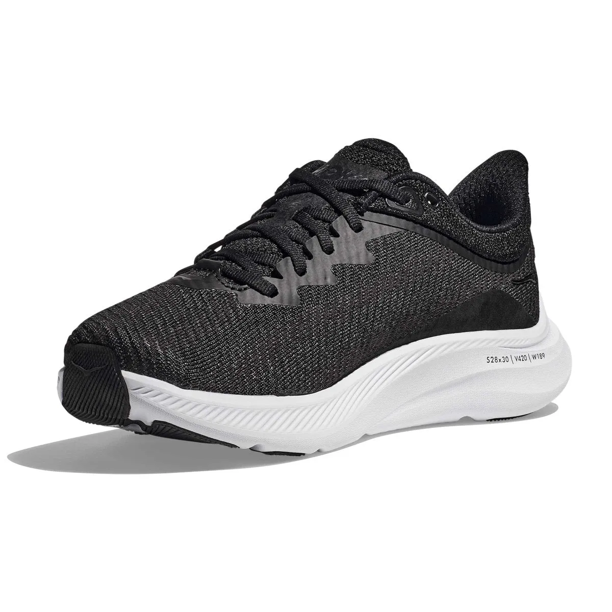 Hoka One One Femme Solimar Noir/Blanc