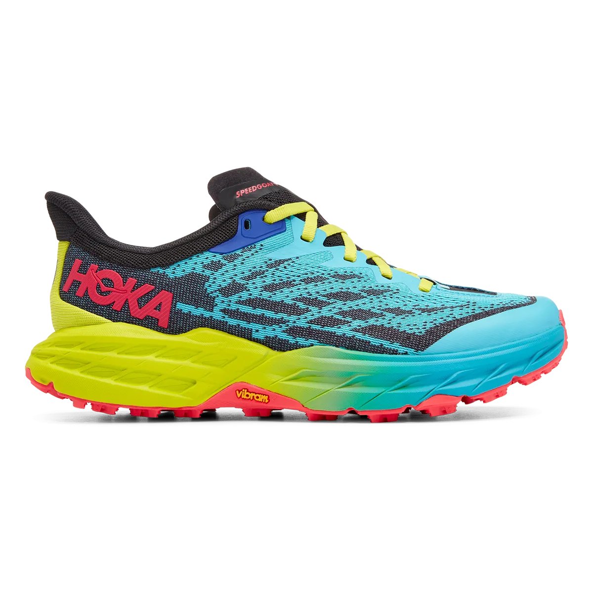 Hoka Speedgoat 5 - Bleu Scuba - Noir