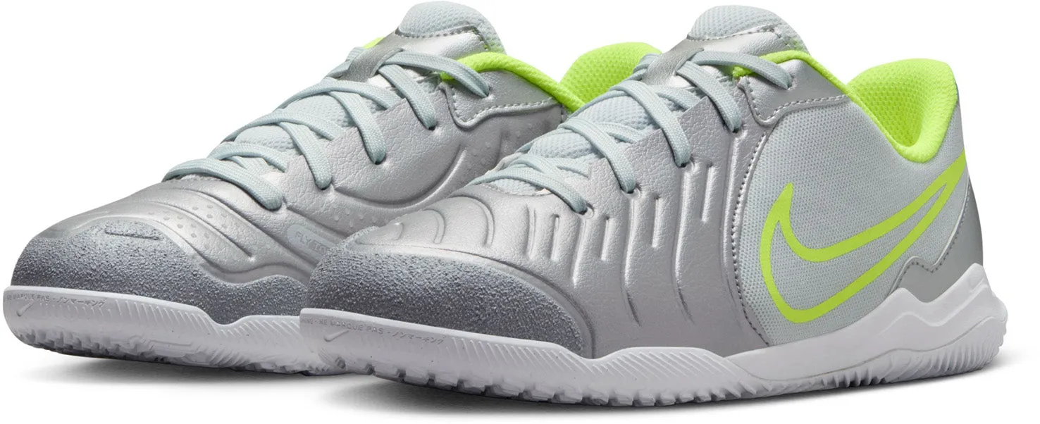 Jr. Tiempo Legend 10 Academy Chaussures de Football Indoor Junior à Tige Basse