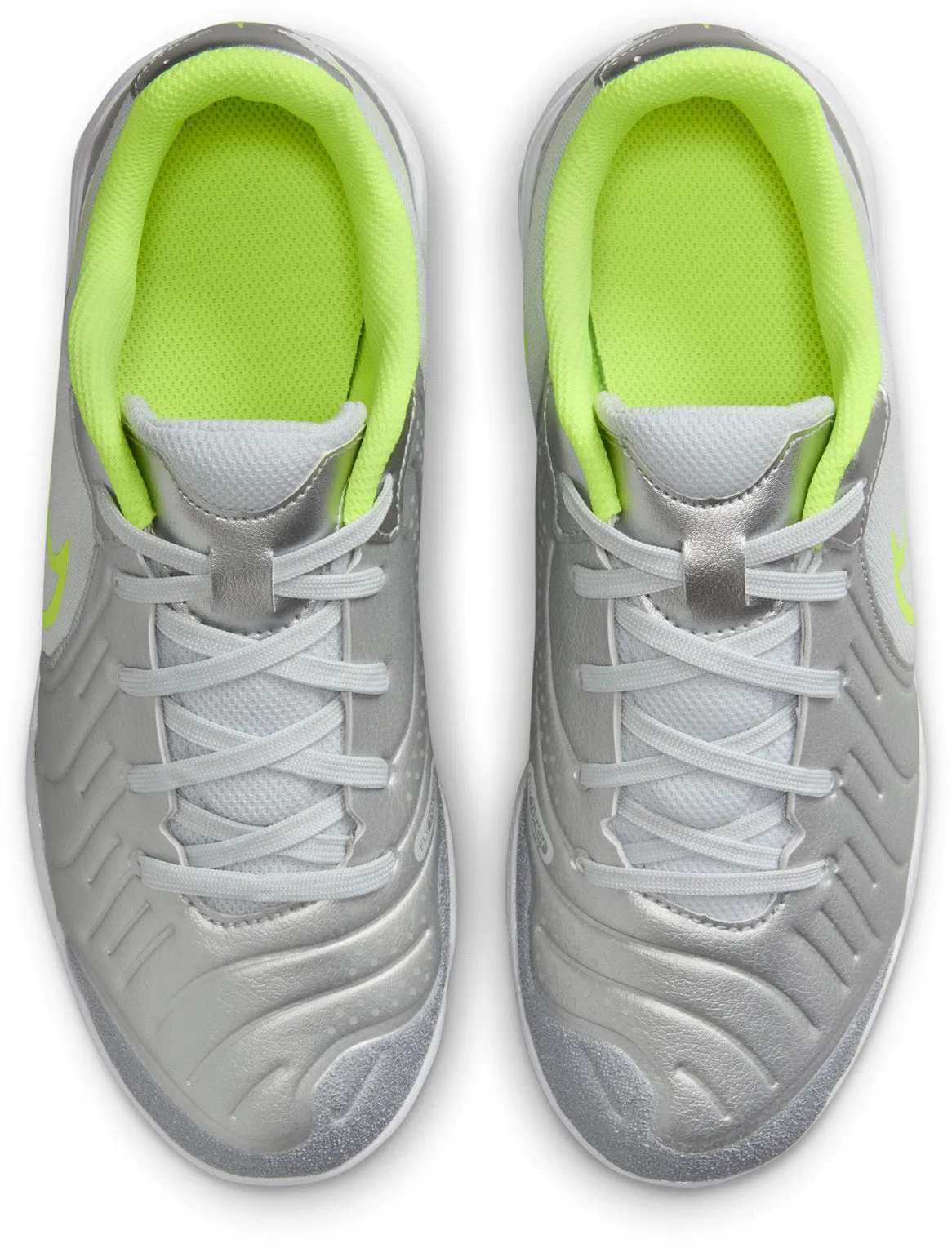 Jr. Tiempo Legend 10 Academy Chaussures de Football Indoor Junior à Tige Basse
