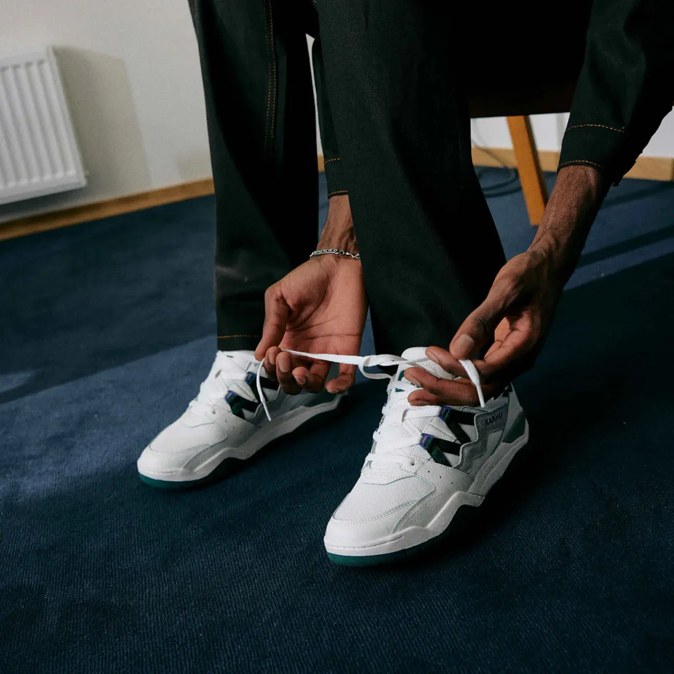 Karhu Fusion XT Trainer Blanc Brillant / Forêt Tropicale