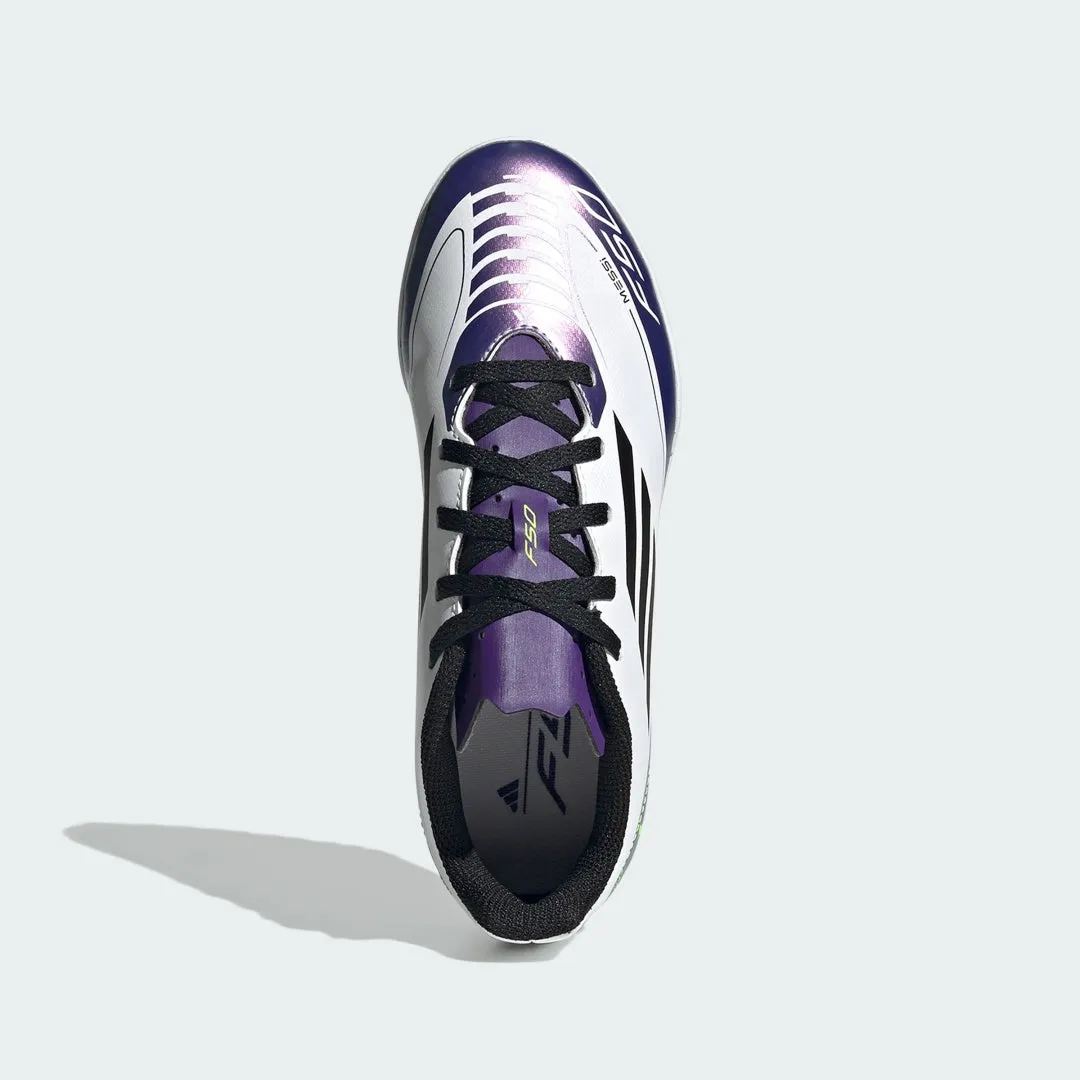 Chaussures de football F50 Club Messi TF pour enfants