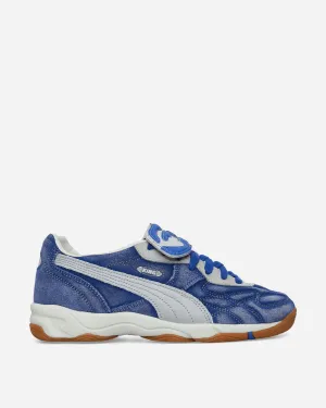 KidSuper King Chaussures de Sport Intérieur Bleu Cristal / Brume Grise