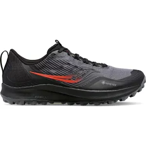 Saucony PEREGRINE 12 GTX pour Homme CHARBON | NOIR