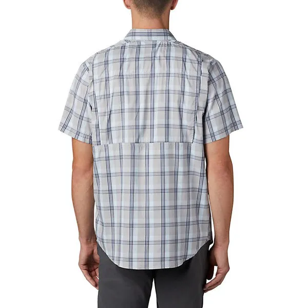 Chemise à manches courtes à carreaux Silver Ridge Lite pour hommes - Chaussures Asics