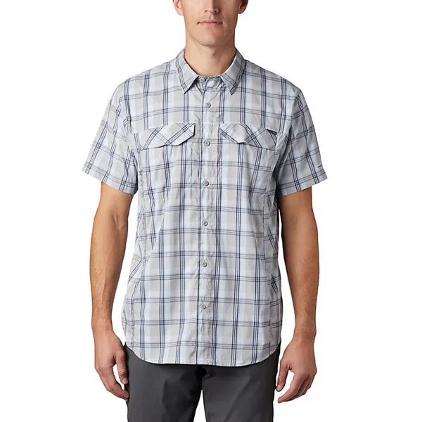Chemise à manches courtes à carreaux Silver Ridge Lite pour hommes - Chaussures Asics