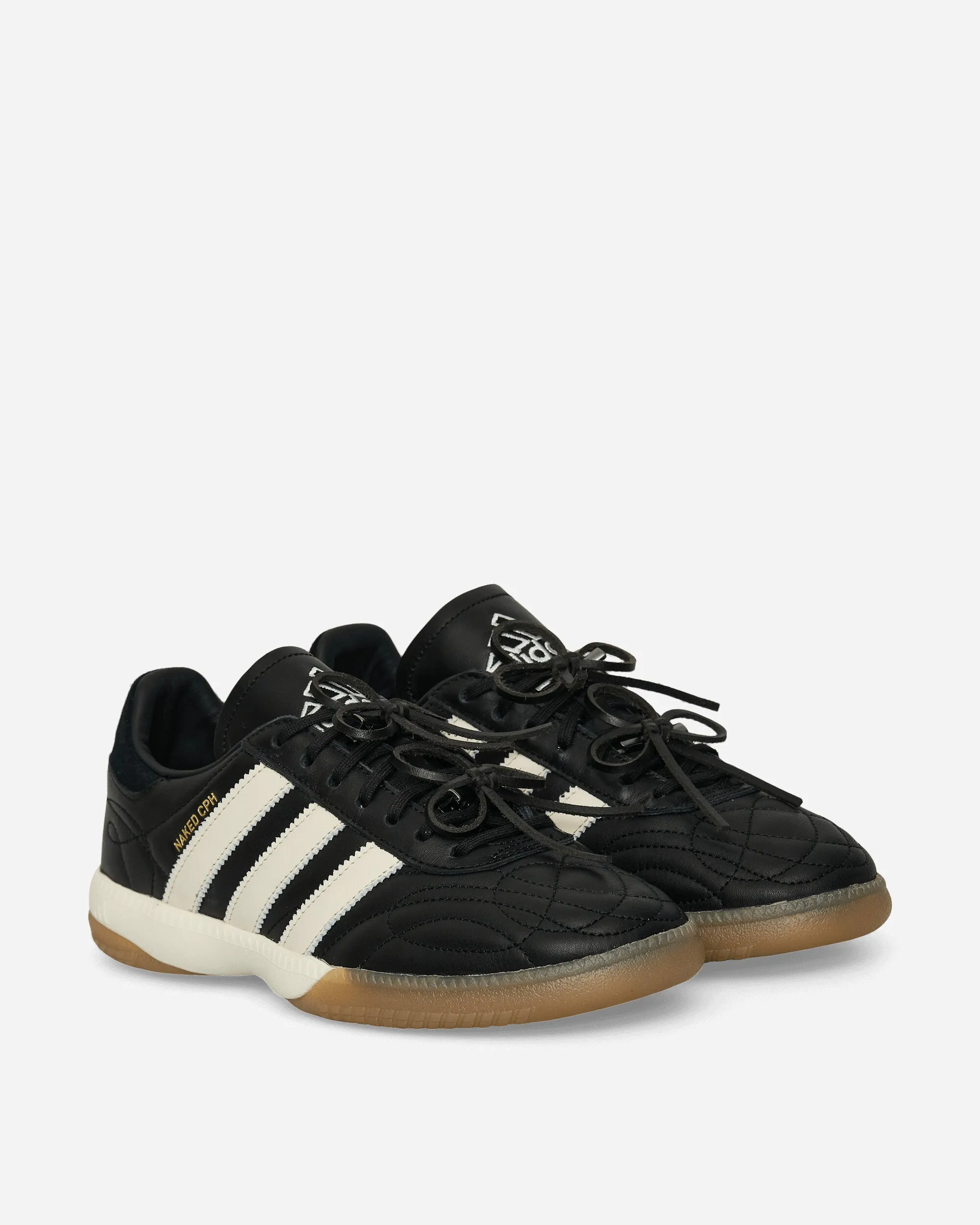 Naked Copenhagen x Maha Samba Sneakers Noir de Base / Blanc Cassé