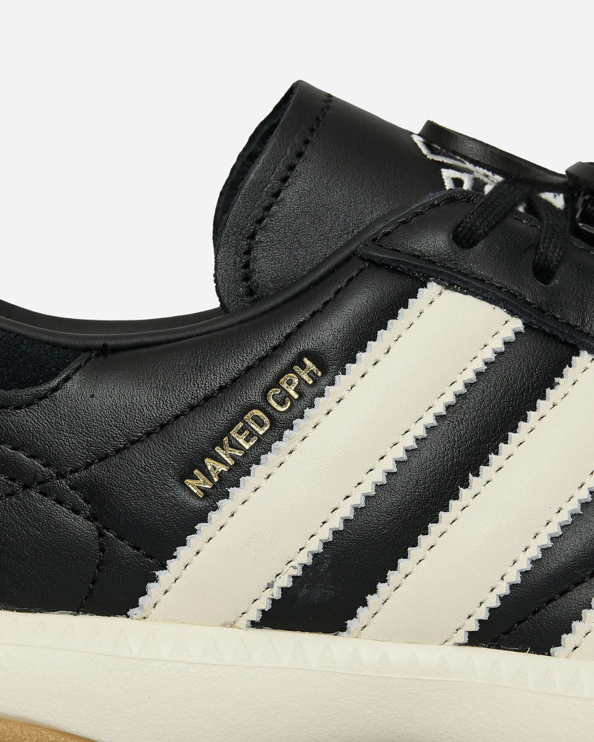 Naked Copenhagen x Maha Samba Sneakers Noir de Base / Blanc Cassé