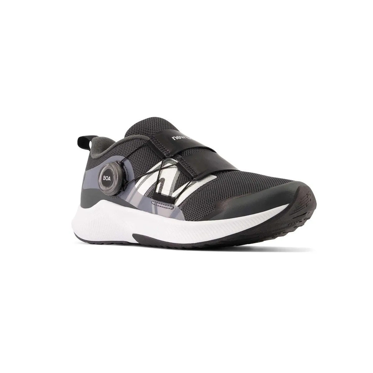 New Balance Enfant (École Primaire) GTRVLBK4 DynaSoft Reveal v4 BOA Noir/Argent