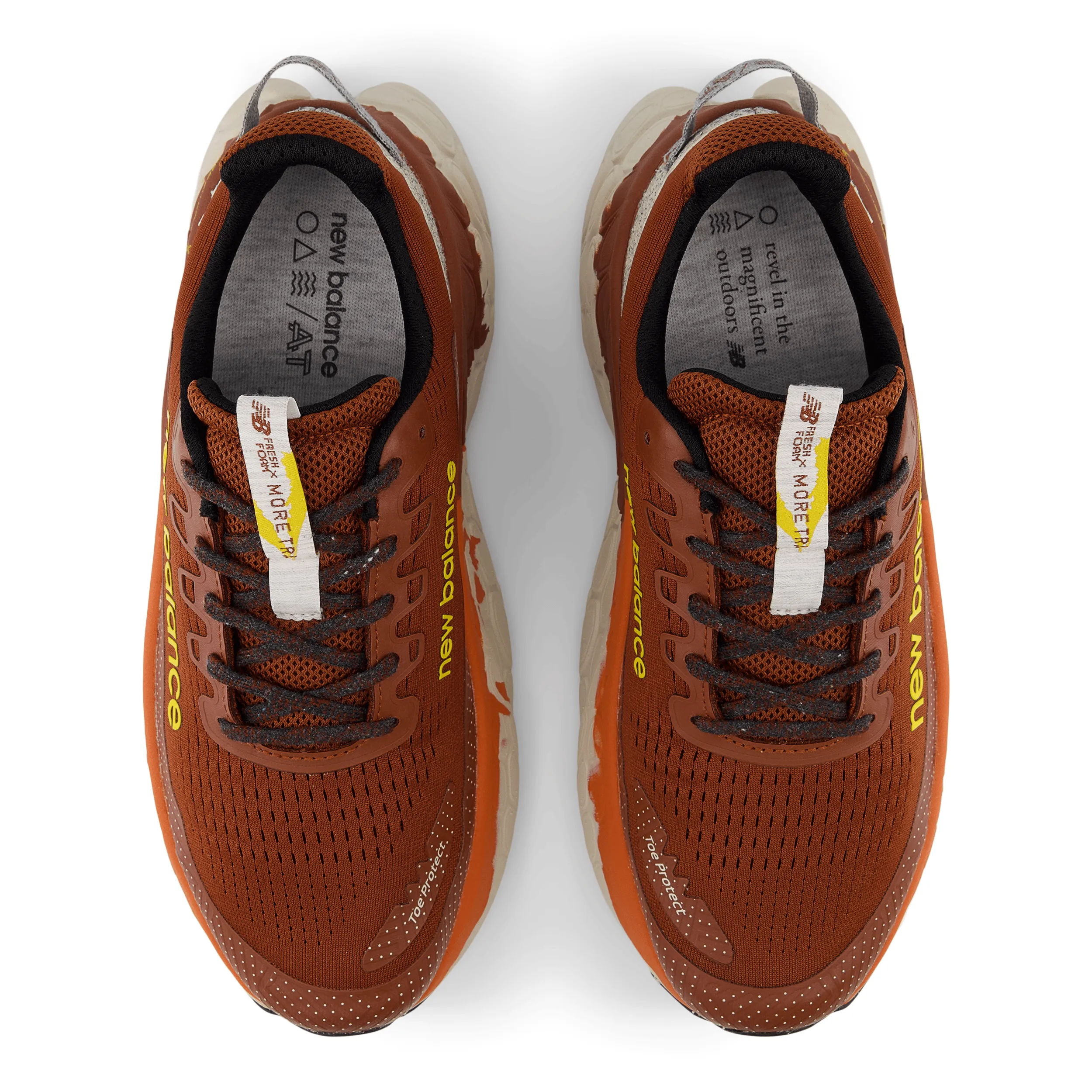 New Balance More Trail v3 Chaussures de Trail Homme Noir/Orange AW24