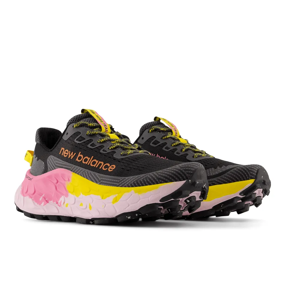 New Balance More Trail v3 Chaussures de Course pour Femme Noir/Rose AW24