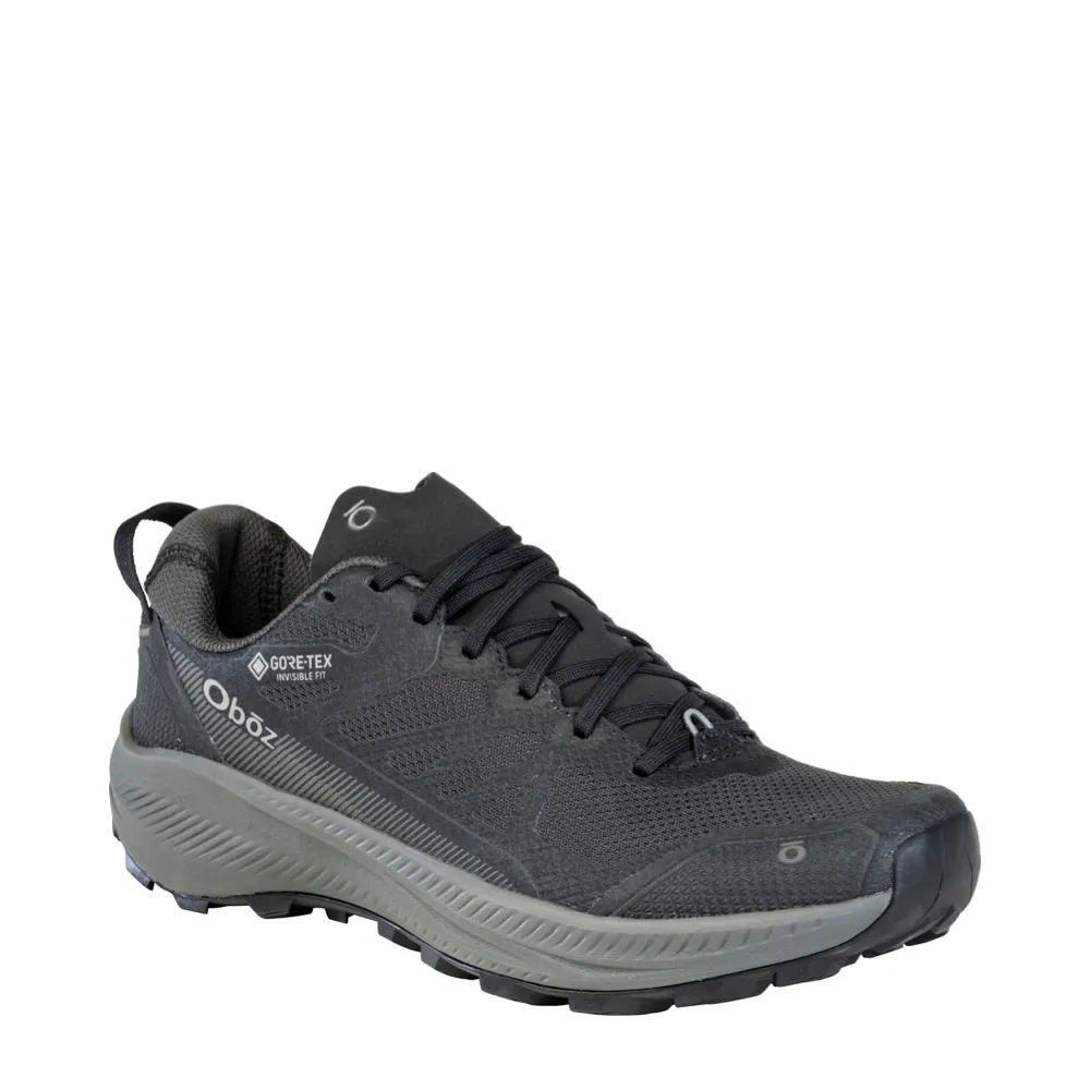 Oboz Chaussure de Randonnée Imperméable Katabatic LT Low GTX pour Homme en Noir Mer