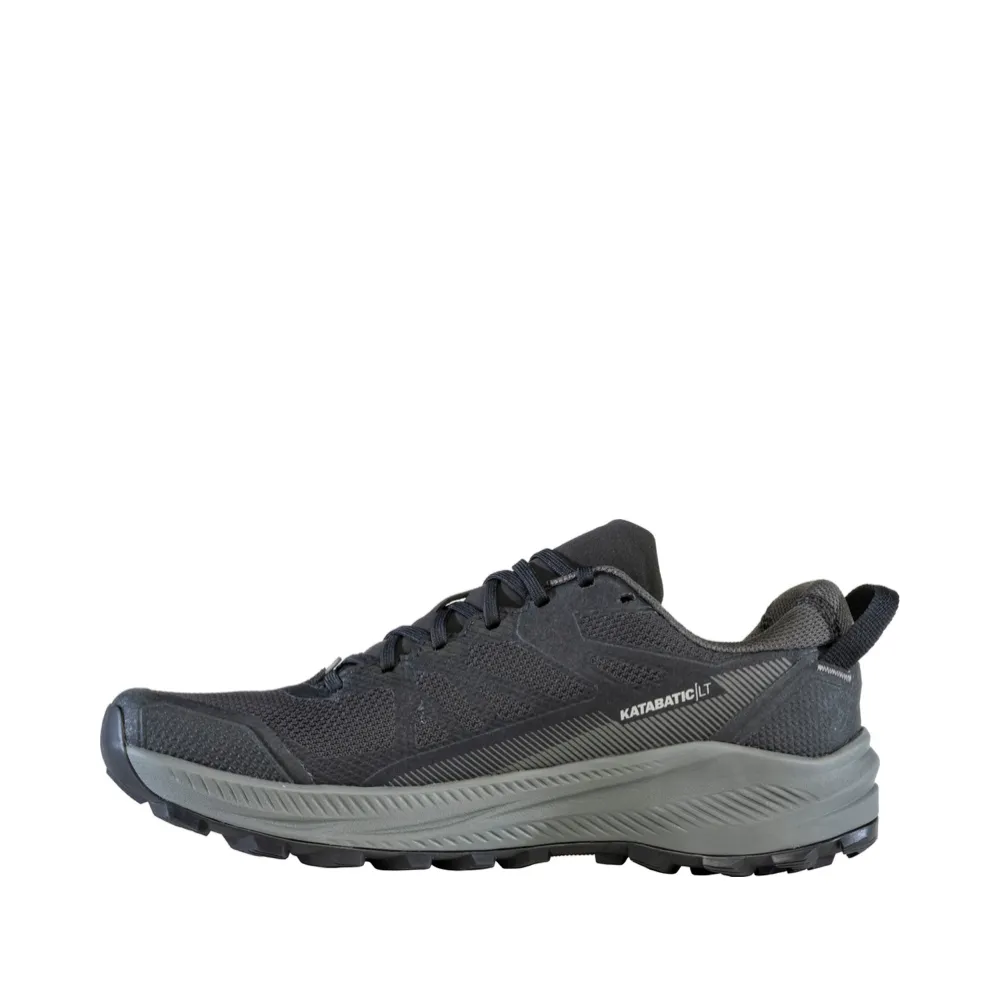 Oboz Chaussure de Randonnée Imperméable Katabatic LT Low GTX pour Homme en Noir Mer