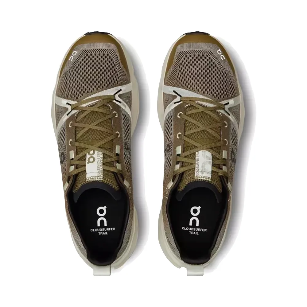 Sur la basket de trail Cloudsurfer pour hommes en couleur Hunter/Glace