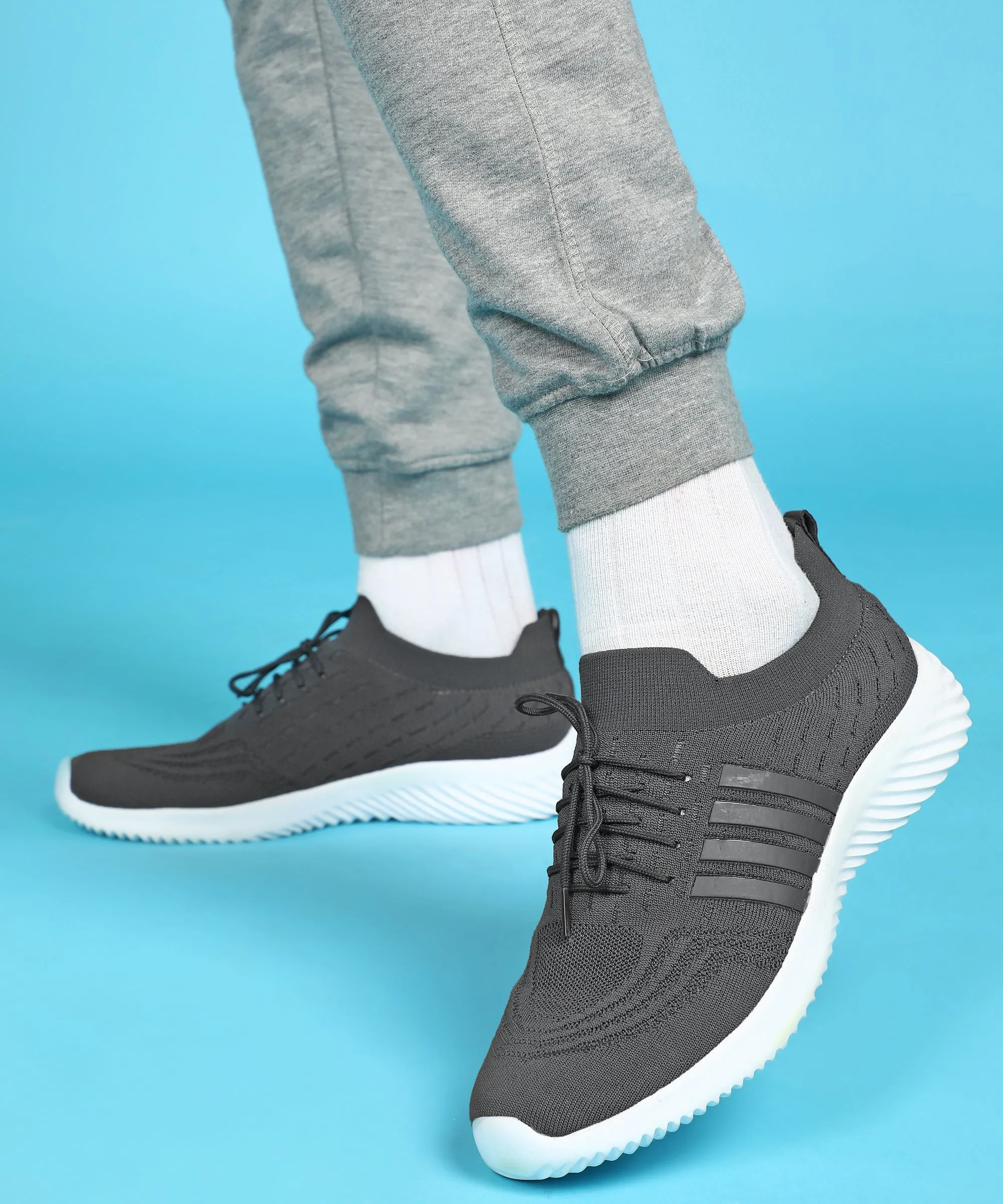 Paragon K1213G Chaussures de Sport Homme pour Marche, Course, Entraînement, Cricket, Gym | Chaussures Athlétiques à Semelle Confortable et Amortie pour Usage Quotidien en Extérieur