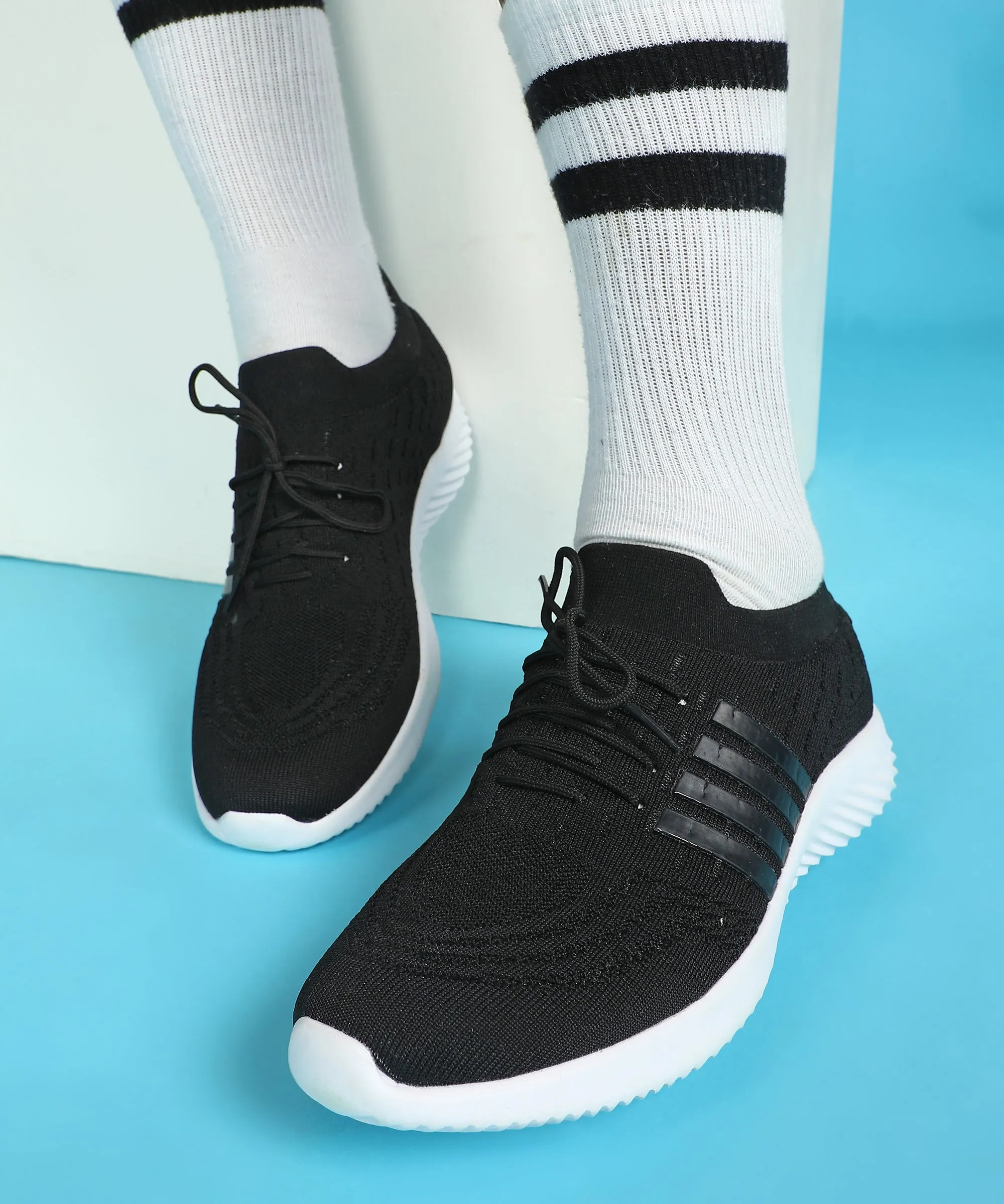 Paragon K1213G Chaussures de Sport Homme pour Marche, Course, Entraînement, Cricket, Gym | Chaussures Athlétiques avec Semelle Confortable et Amortie pour Utilisation Quotidienne en Extérieur