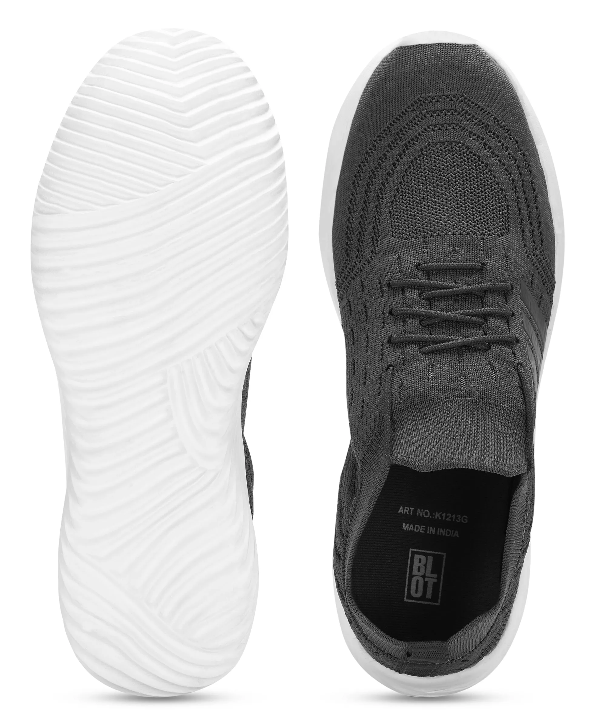 Paragon K1213G Chaussures de Sport Homme pour Marche, Course, Entraînement, Cricket, Gym | Chaussures Athlétiques à Semelle Confortable et Amortie pour Usage Quotidien en Extérieur