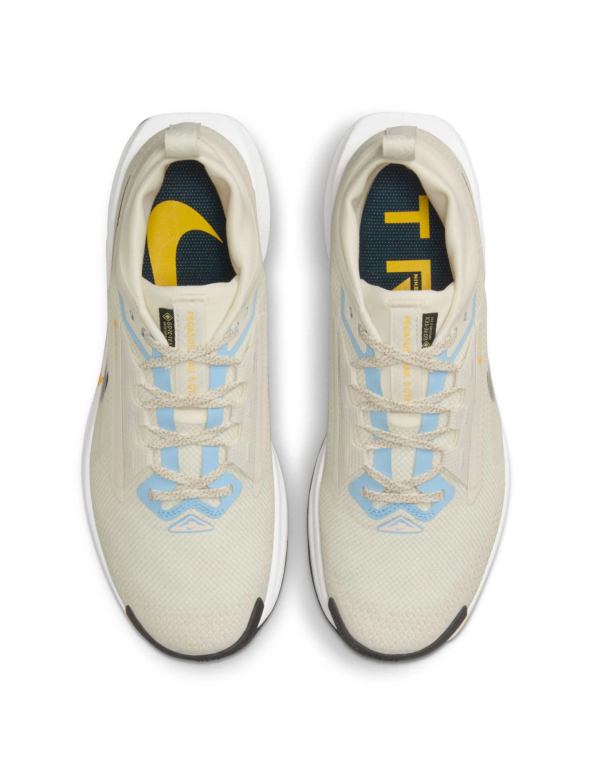 Chaussures Pegasus Trail 5 Gore-Tex - Phantom/Noir/Blanc/Or Universitaire