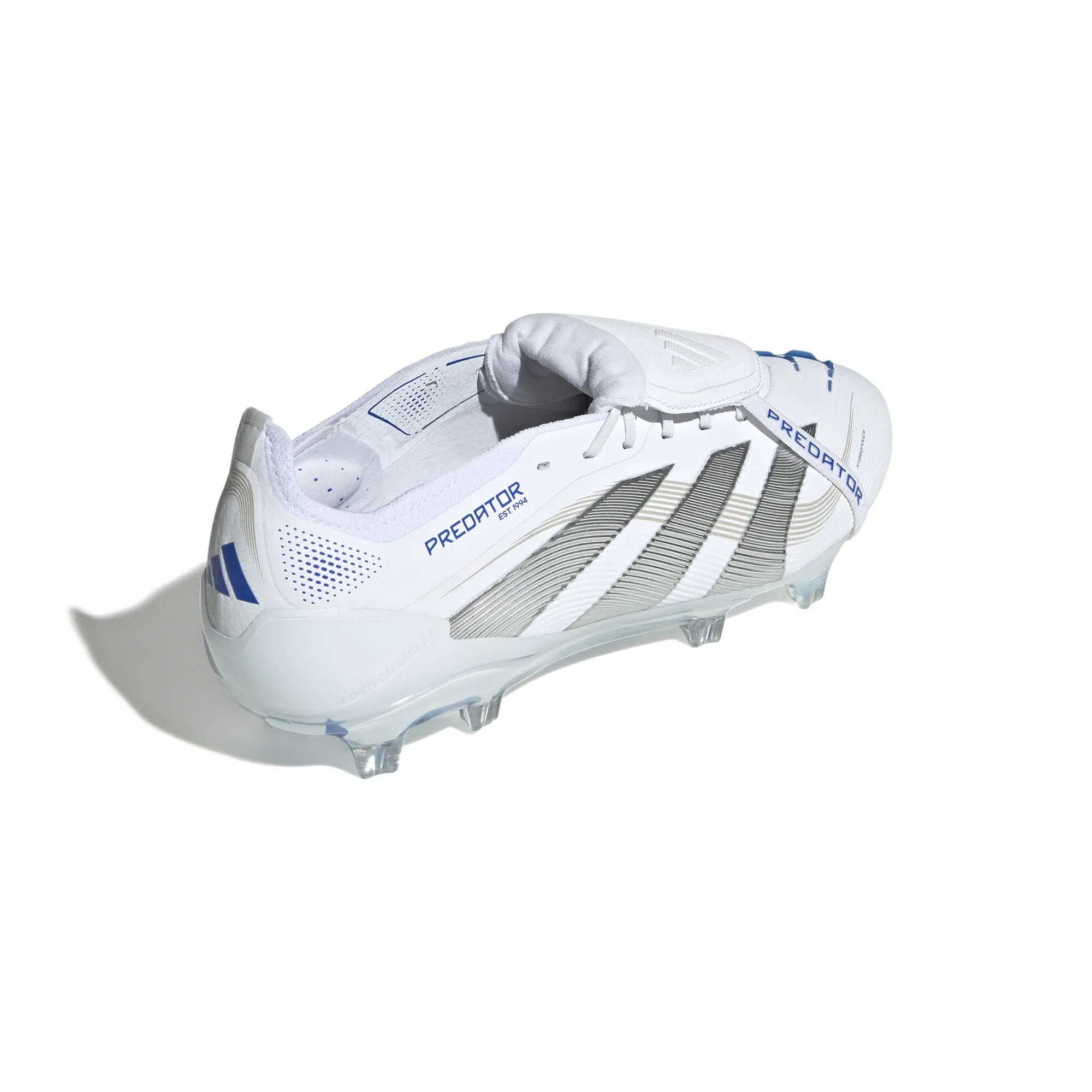 Chaussures de football Predator Elite à languette rabattable pour terrain ferme