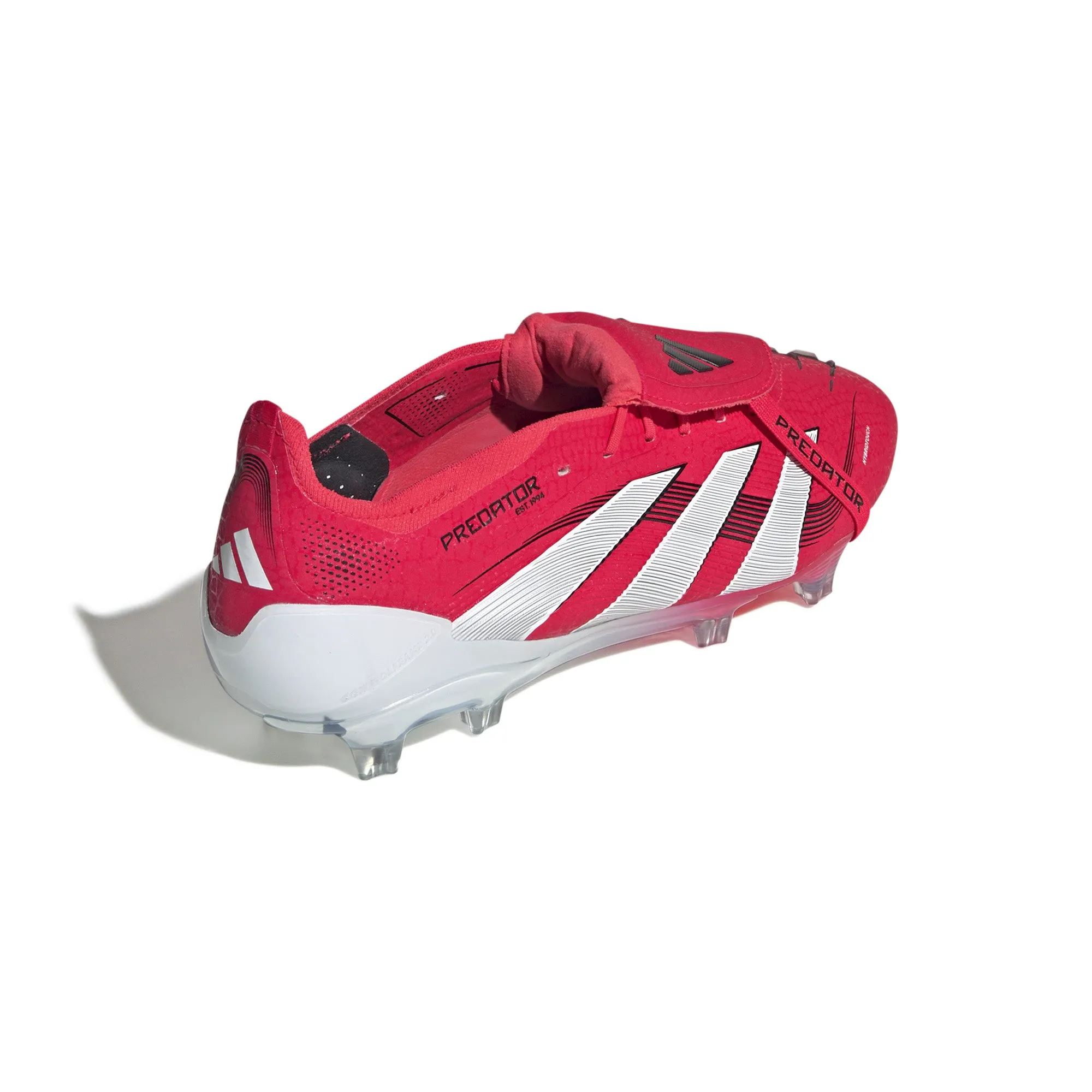 Chaussures de football Predator Elite à languette rabattable pour terrain ferme