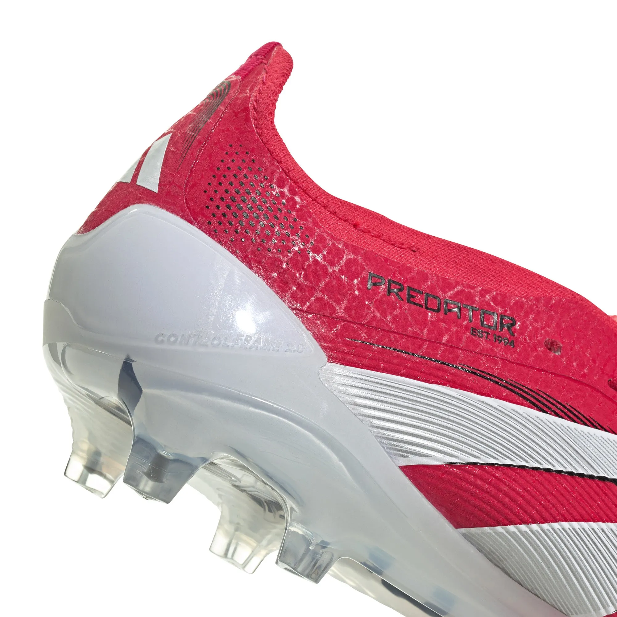 Chaussures de football Predator Elite à languette rabattable pour terrain ferme