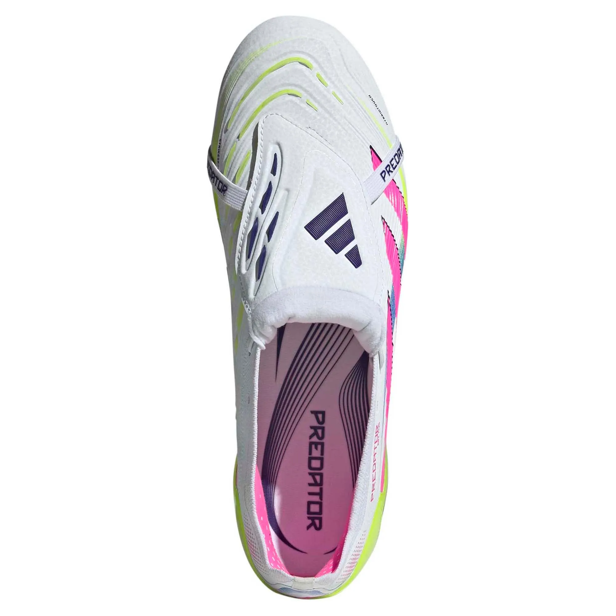 Chaussures de Football Homme Predator Elite à Langue Rabattable pour Terrain Ferme
