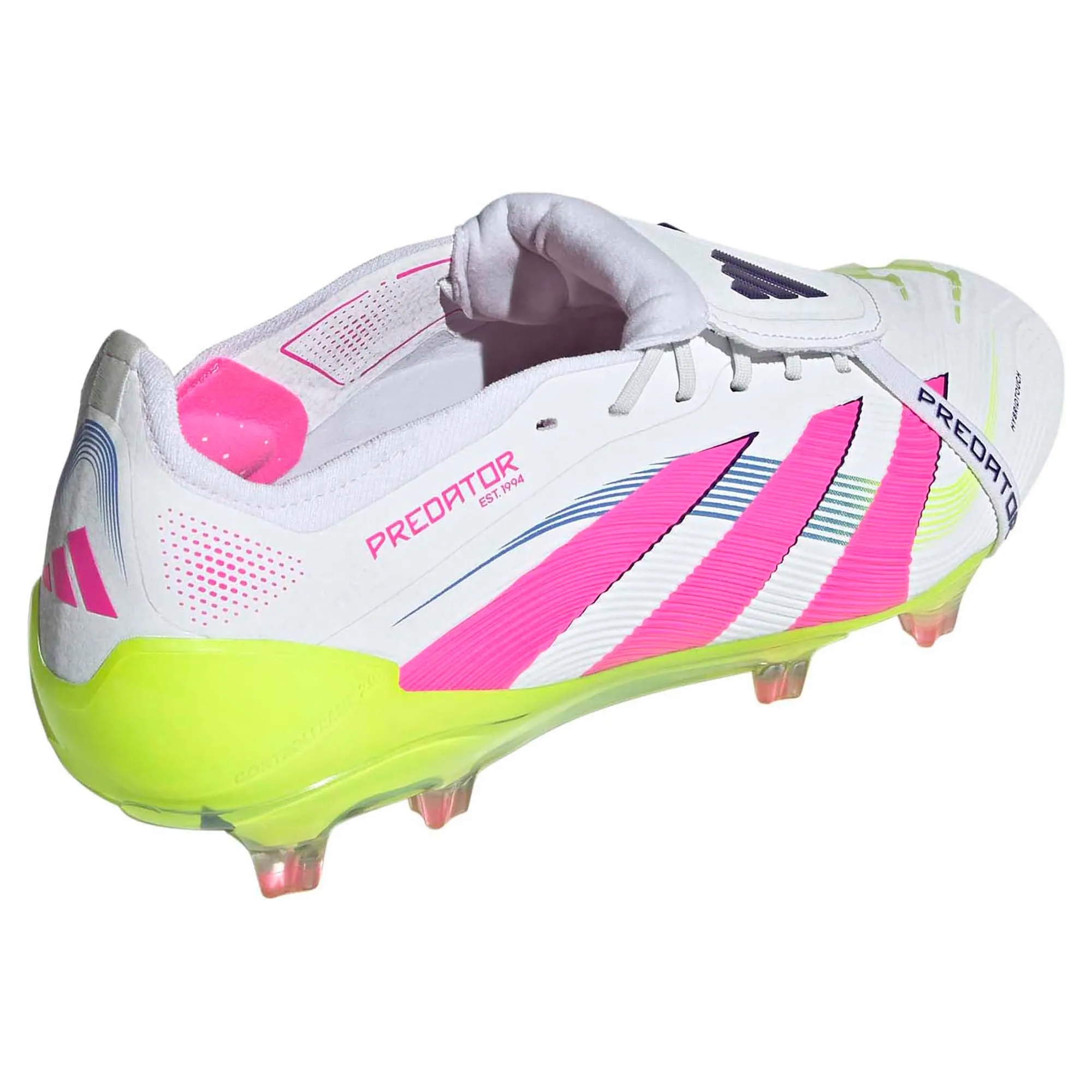 Chaussures de Football Homme Predator Elite à Langue Rabattable pour Terrain Ferme