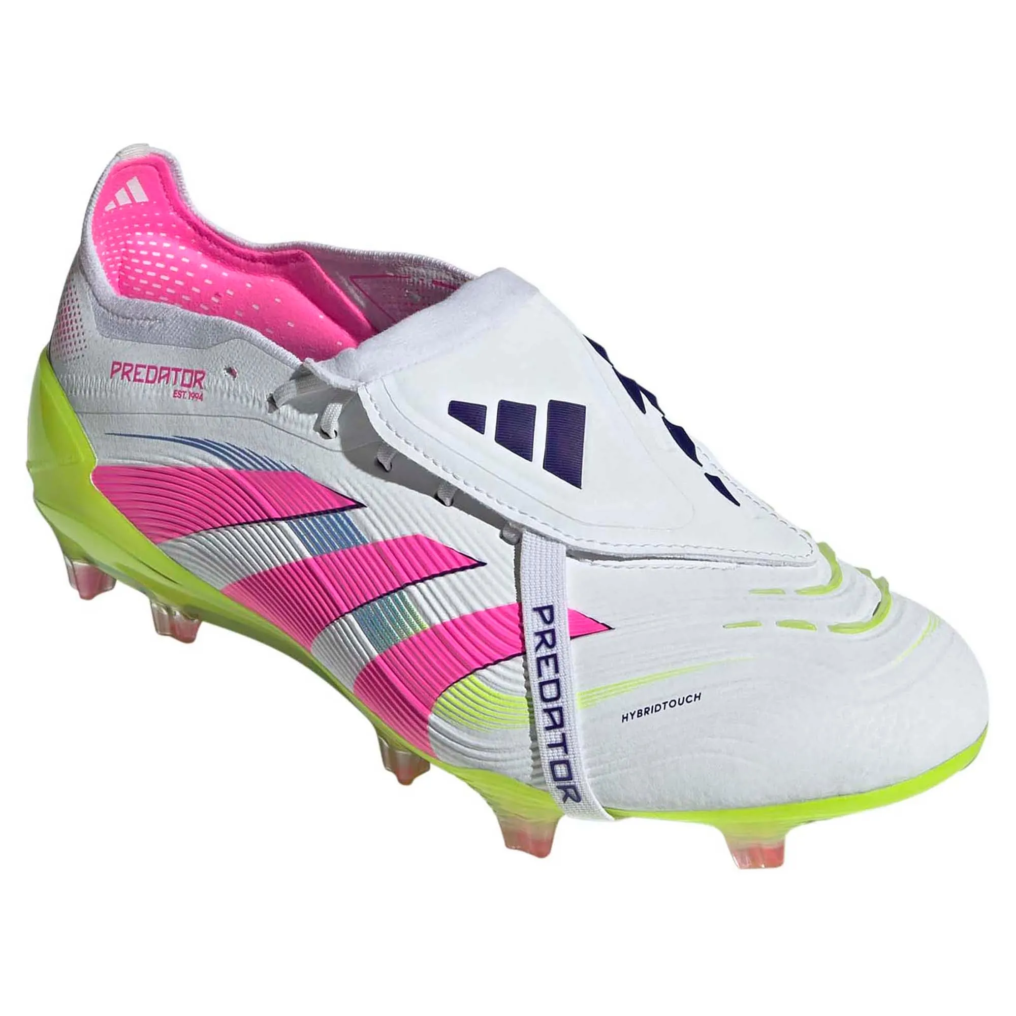Chaussures de Football Homme Predator Elite à Langue Rabattable pour Terrain Ferme