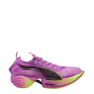 Chaussures de course Puma Women's Fast-R NITRO Elite 2 en Pure Magenta/Alerte Jaune SS25
