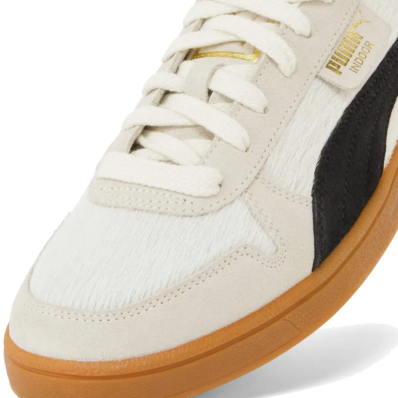 Puma Chaussures d'entraînement intérieur pour femmes Blanc chaud / Noir Puma