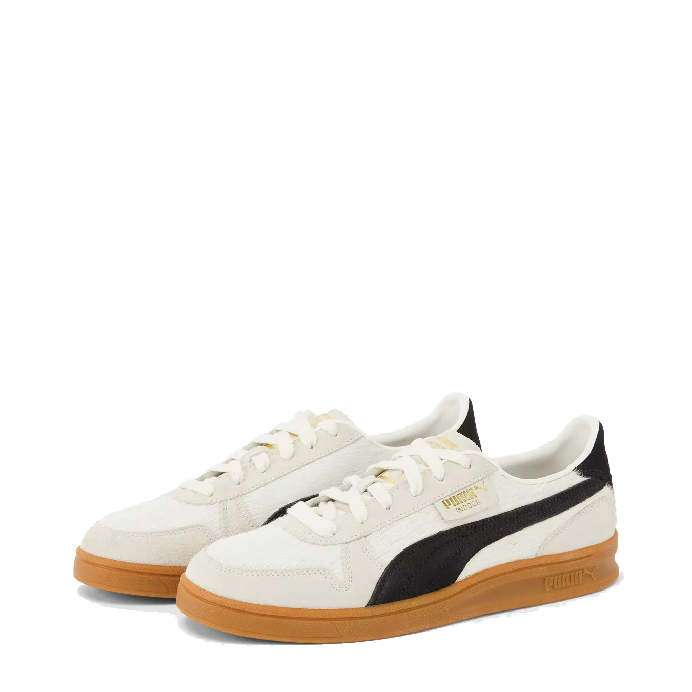 Puma Chaussures d'entraînement intérieur pour femmes Blanc chaud / Noir Puma