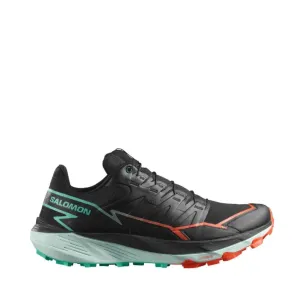 Chaussures de trail Thundercross pour homme Salomon en Noir/Cerise Tomate/Vert Électrique