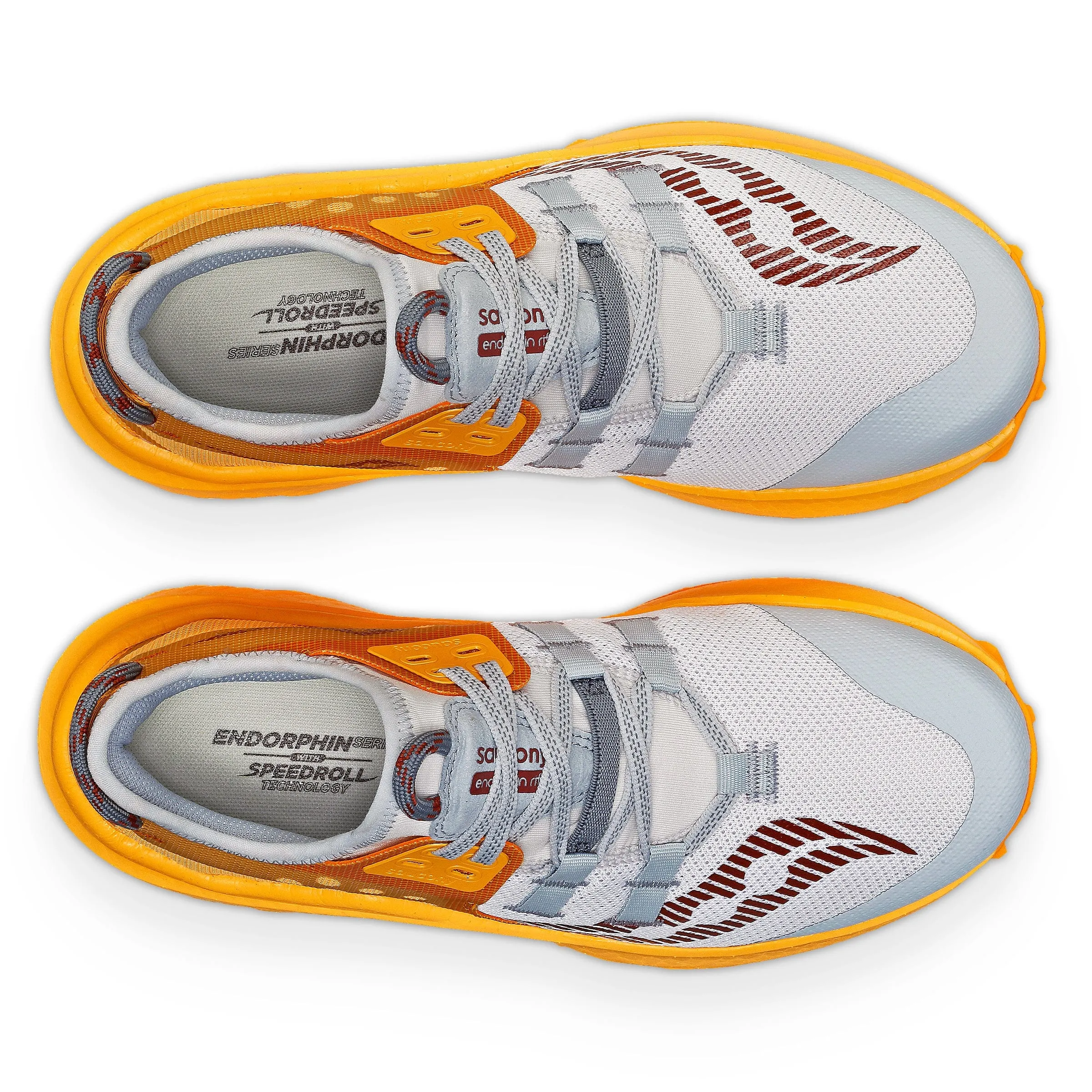 Chaussures de course pour femmes Saucony Endorphin Rift Brouillard/Lin SS24