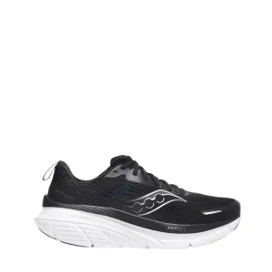Chaussures de course Saucony Guide 18 pour Homme en Noir/Blanc SS25