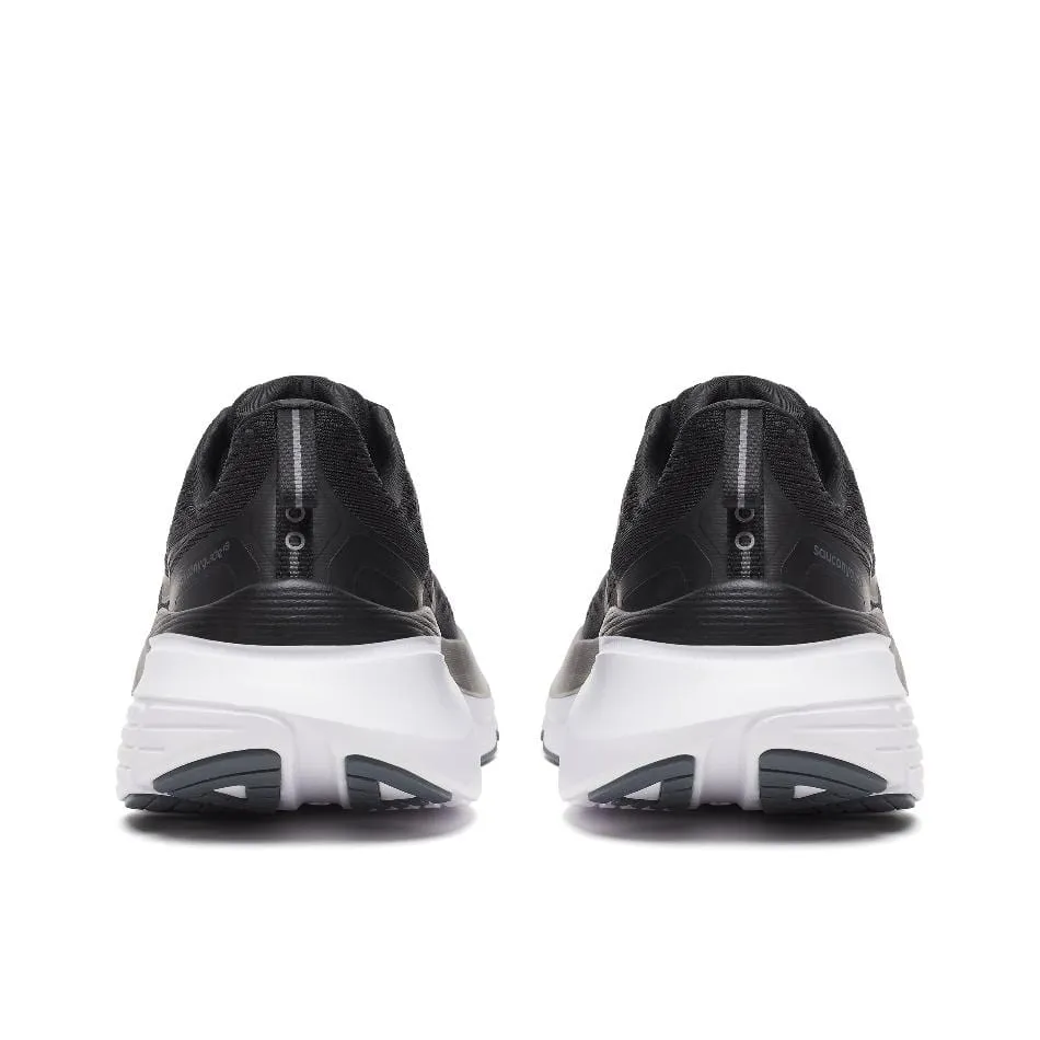 Chaussures de course Saucony Guide 18 pour Homme en Noir/Blanc SS25