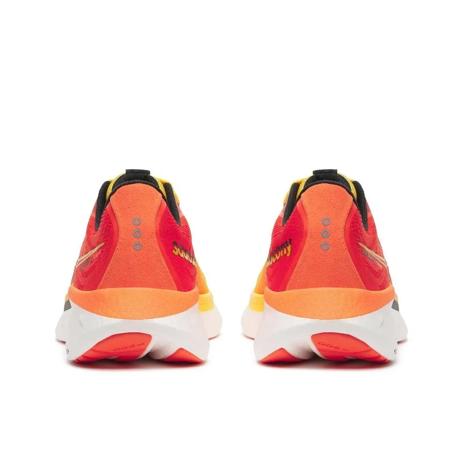 Chaussures de course Saucony Ride 18 pour hommes en Pollen/Poivre SS25