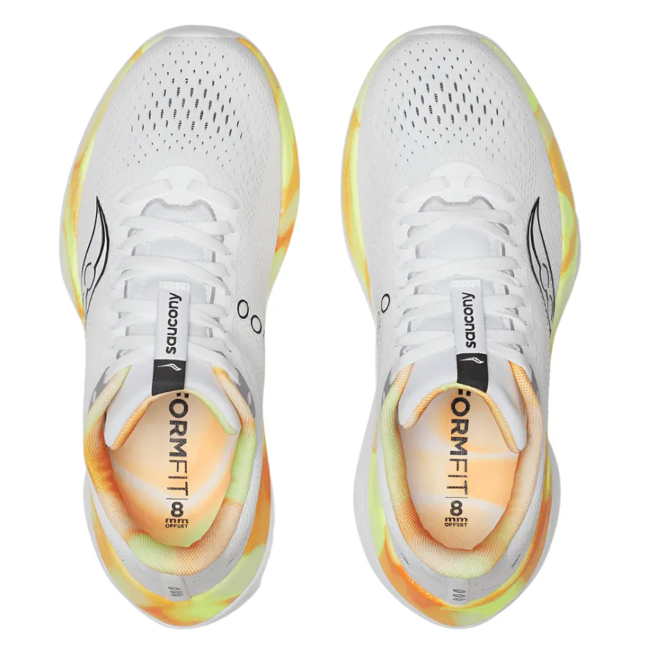 Saucony Endorphin Trainer pour Femme en Blanc/Noir SS25 - Chaussures Exclusives en Ligne_Saucony